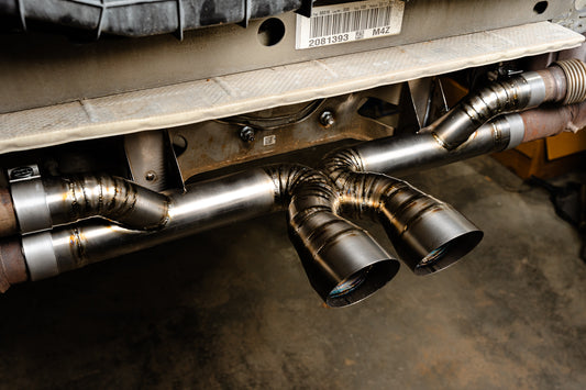 2006–2019 Porsche GT3 & GT3 RS Titanium Center Muffler Delete