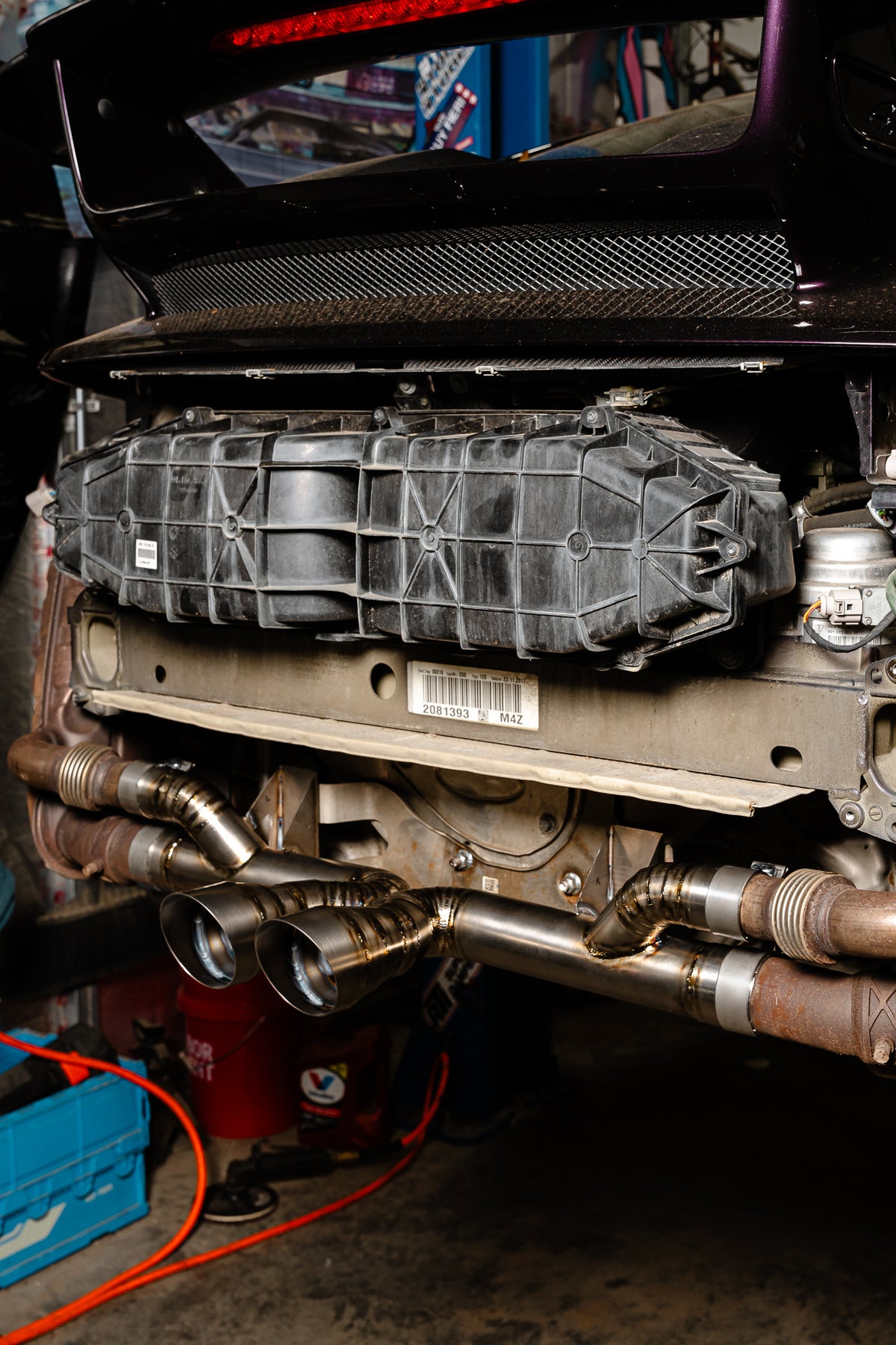 2006–2019 Porsche GT3 & GT3 RS Titanium Center Muffler Delete