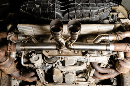 2006–2019 Porsche GT3 & GT3 RS Titanium Center Muffler Delete
