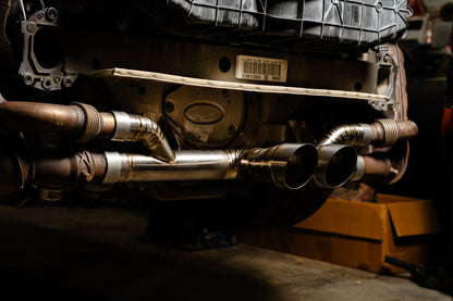 2006–2019 Porsche GT3 & GT3 RS Titanium Center Muffler Delete