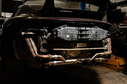 2006–2019 Porsche GT3 & GT3 RS Titanium Center Muffler Delete